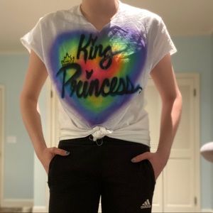 One-of-a-kind King Princess Rare Custom Tee